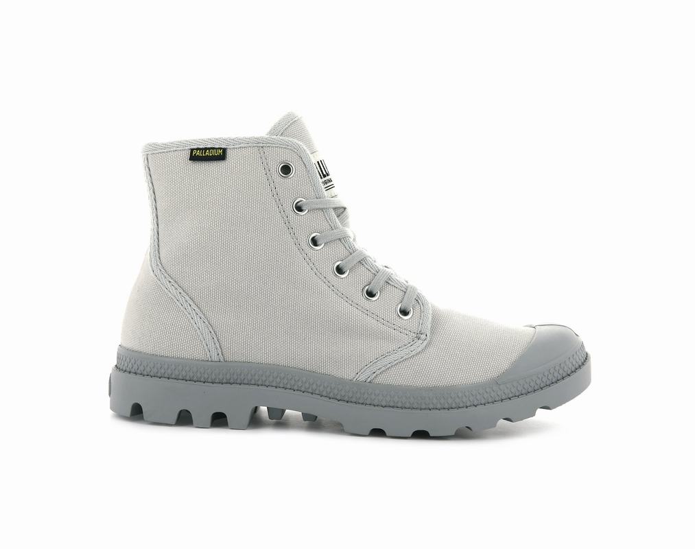 Botas Palladium Pampa Hi Originale Hombre - Blancas/Gris ||IHSG-57341||